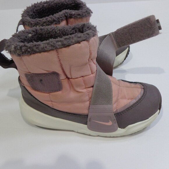 Nike Flex Advance Boots (PS) Girl's Winter Purple Pink DD0304-600 Lined Size 13C - Picture 4 of 7